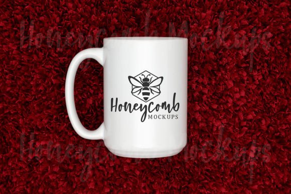 15oz White Mug Mockup: Graphics for Mugs Amp Branding