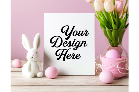 Easter Graphics: A Seller's Review of the Girl Mockup