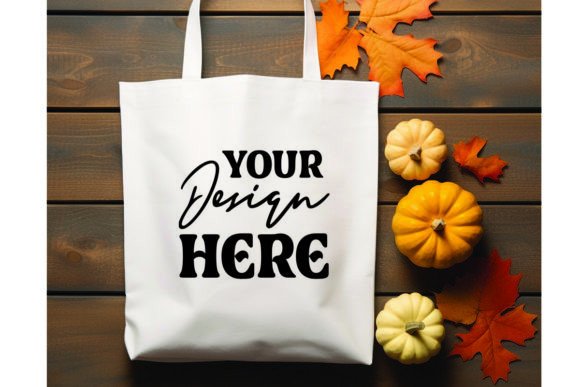 Fall Tote Bag Mockup: Essential Graphics for Tote Bags