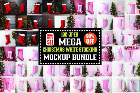 Review: Mega Christmas Stocking Mockup Bundle
