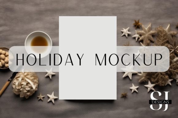 Starry Night Mockup: Graphics for Invitations Amp