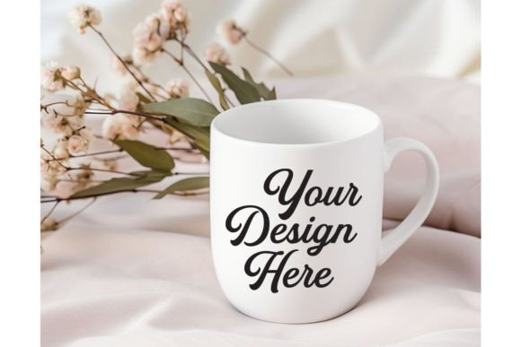 White Coffee Mug Mockup: Essential Graphics for Mugs Amp