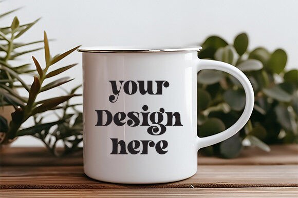 White Mug Mockup 22: Essential Graphics for Mugs Amp