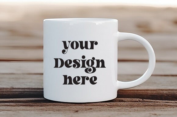 White Mug Mockup 31: Essential Graphics for Mugs Amp