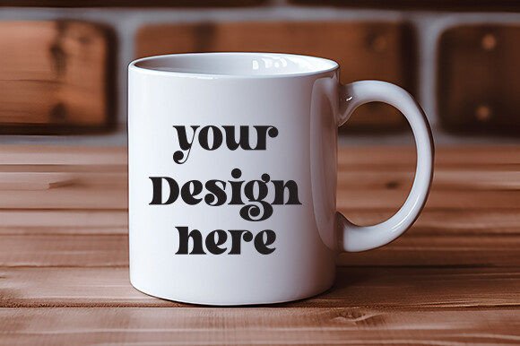 White Mug Mockup 53: Essential Graphics for Mugs Amp