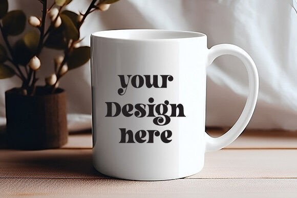 White Mug Mockup 79: Premium Graphics for Mugs Amp