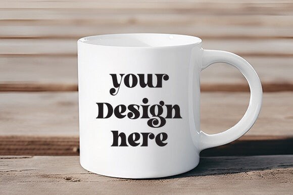 White Mug Mockup, Mug Mock Up 30: Graphics for Mugs Amp