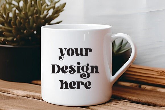 White Mug Mockup, Mug Mock Up 36: Graphics for Mugs Amp