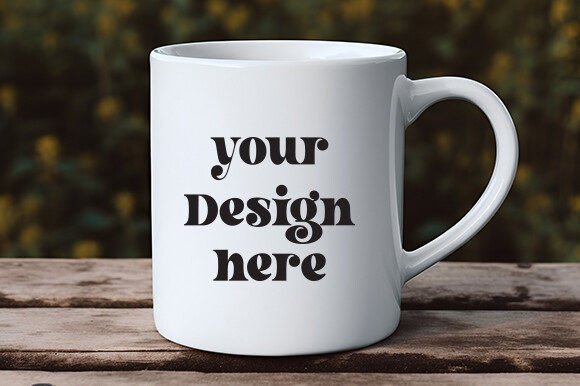 White Mug Mockup, Mug Mock Up 48: Essential Graphics for Mugs Amp