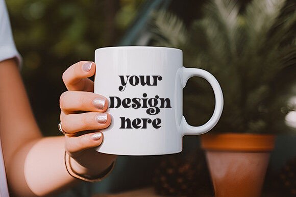 White Mug Mockup, Mug Mock Up 9: Graphics for Mugs Amp